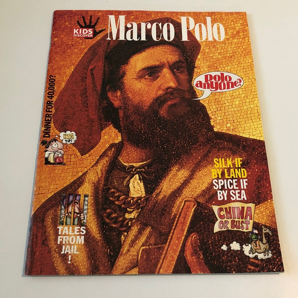 Vintage Y2K Kids Discover Magazine Marco Polo Volume 11 Issue 12 December 2001